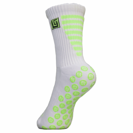 Elite Tech Grip Socks - White Phantom